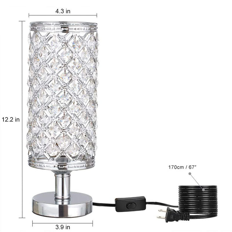 Modern Crystal Table Lamp With Stylish Personality