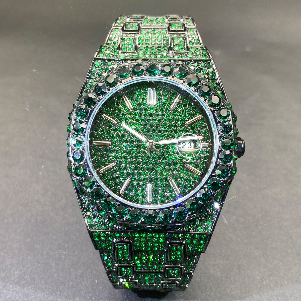 Diamond Niche Luminous Pointer Quartz Men's Watches