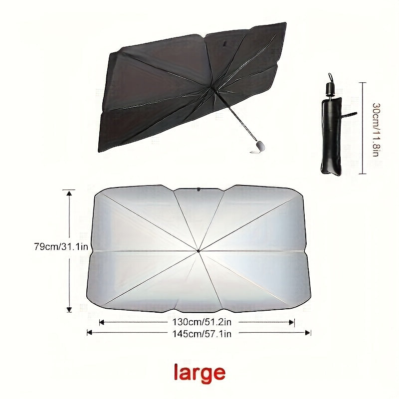 UPF50- Compact Roll-Up Sunshade