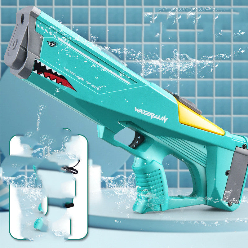 Automatic Electric High Pressure Water Gun, Outdoor Summer Beach and Pool Toys