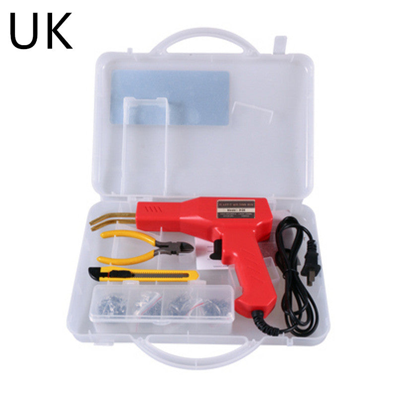 Automobile bumper repair machine