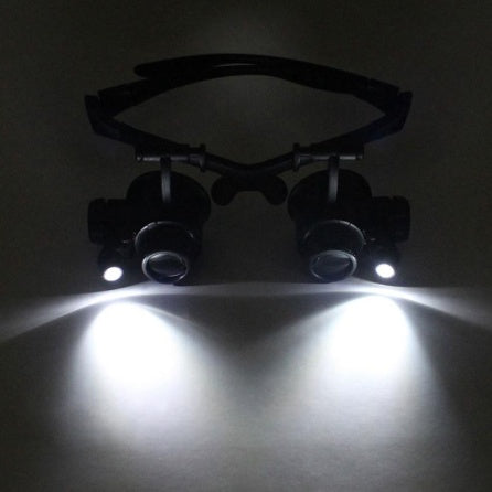 Watches / electronic repair jewelry evaluation LED magnifier