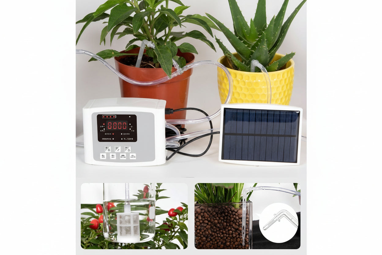 Automatic Solar Energy Watering Device