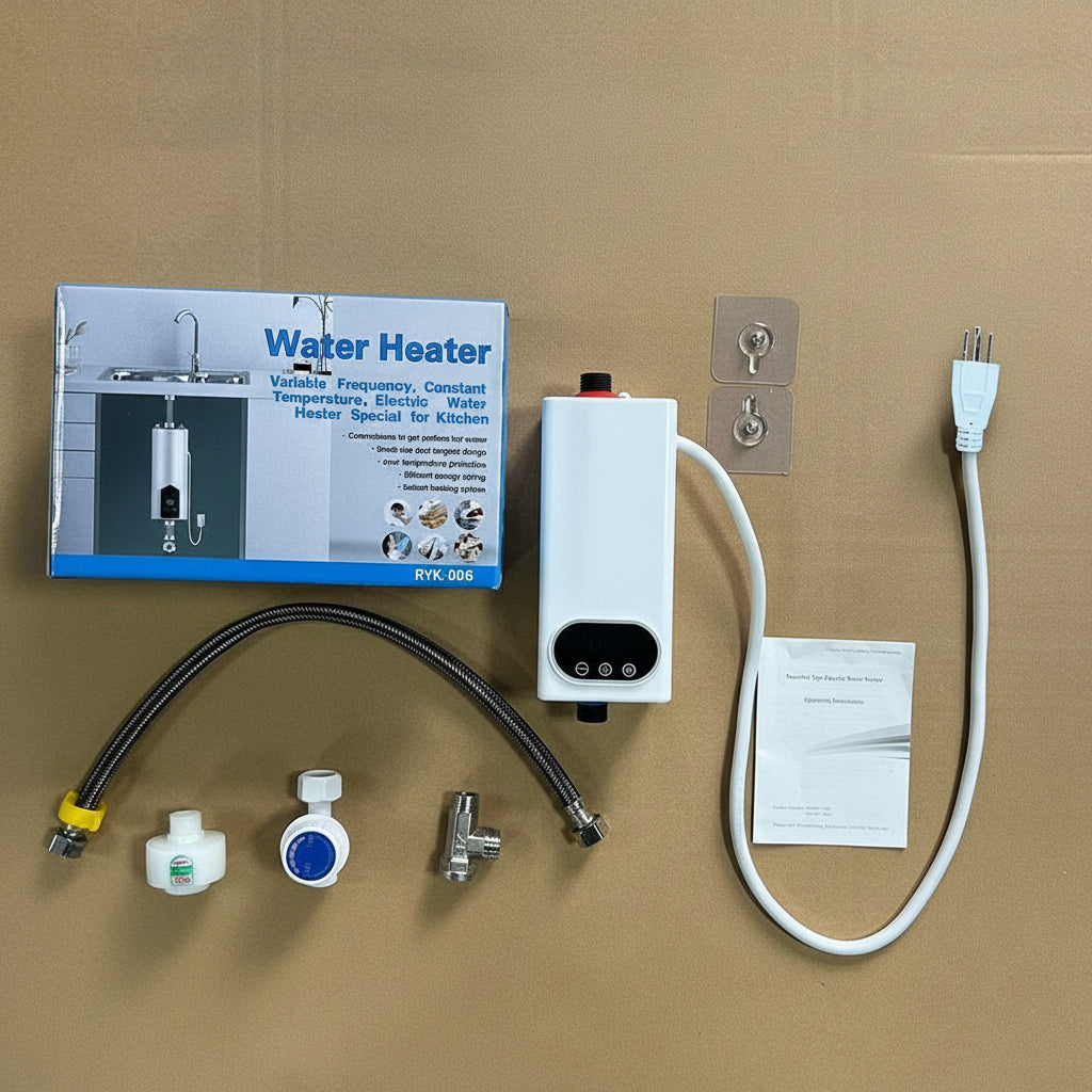 Kitchen Or Bathroom Shower Water Heater, Without Water Tank