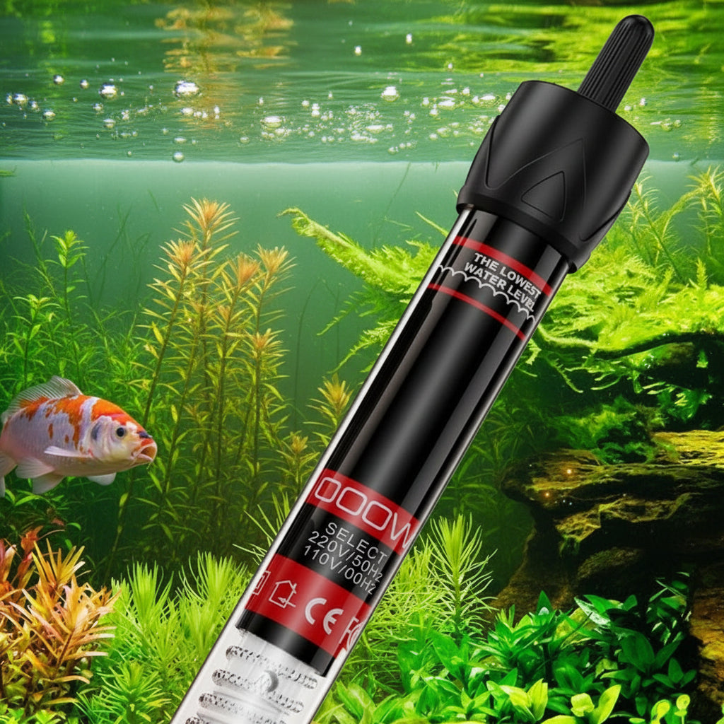 Fish Tank Glass Pipe Heater, The Aquarium Fish Thermostat Quartz Heater