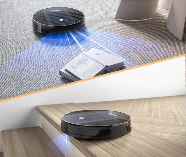 Geek Smart Robot Vacuum Cleaner G6 Ultra-Thin 1800Pa Strong Suction, Automatic Self-Charging