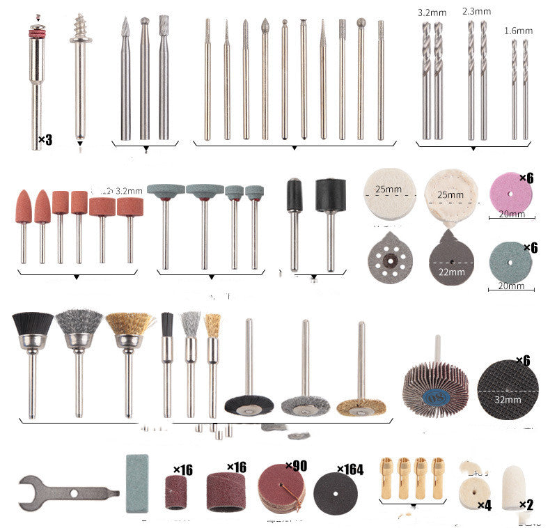 Electric Grinder Accessories Cutting Tool Set