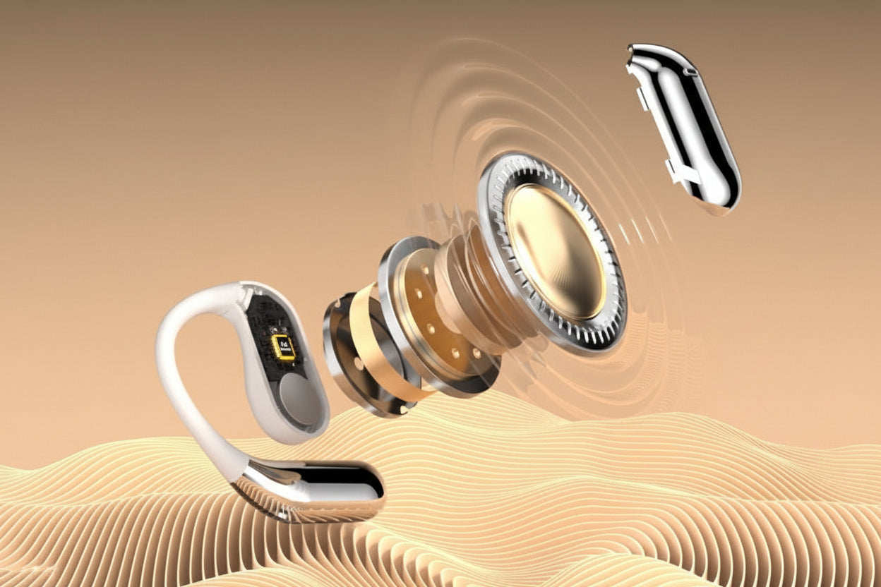 LCD Color Screen Bluetooth Headset