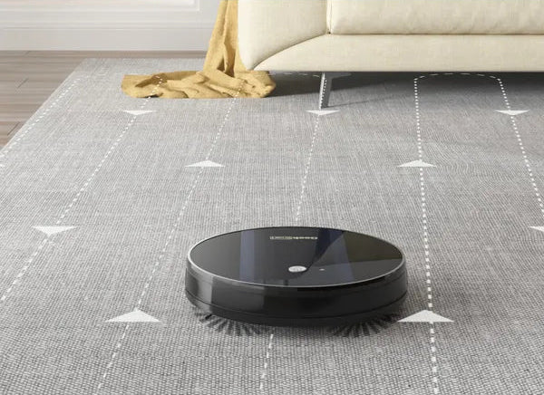 Geek Smart Robot Vacuum Cleaner G6 Ultra-Thin 1800Pa Strong Suction, Automatic Self-Charging